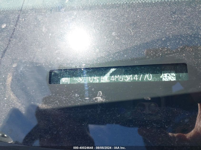 2021 GMC Sierra 1500 K1500 Denali VIN: 3GTU9FEL4MG344770 Lot: 40024648