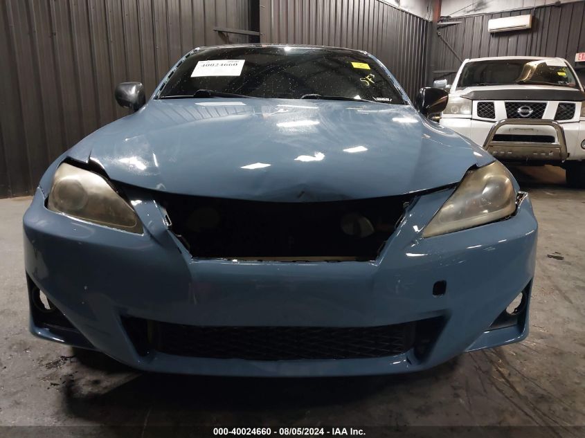 2008 Lexus Is 250 VIN: JTHBK262182077482 Lot: 40024660