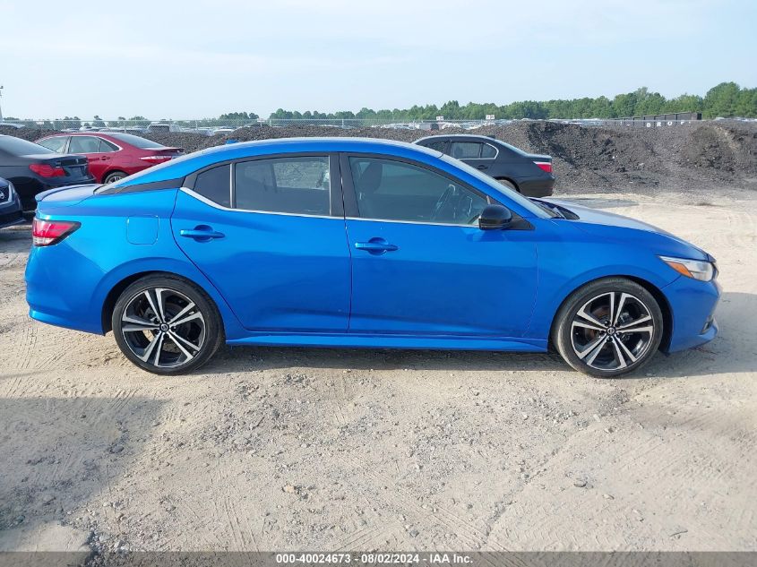 2021 Nissan Sentra Sr Xtronic Cvt VIN: 3N1AB8DV1MY304892 Lot: 40024673