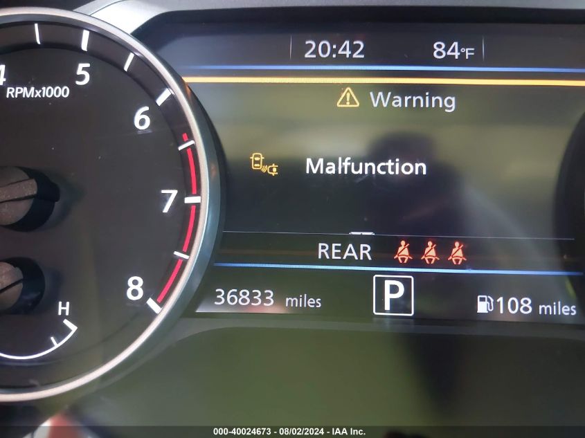 2021 Nissan Sentra Sr Xtronic Cvt VIN: 3N1AB8DV1MY304892 Lot: 40024673