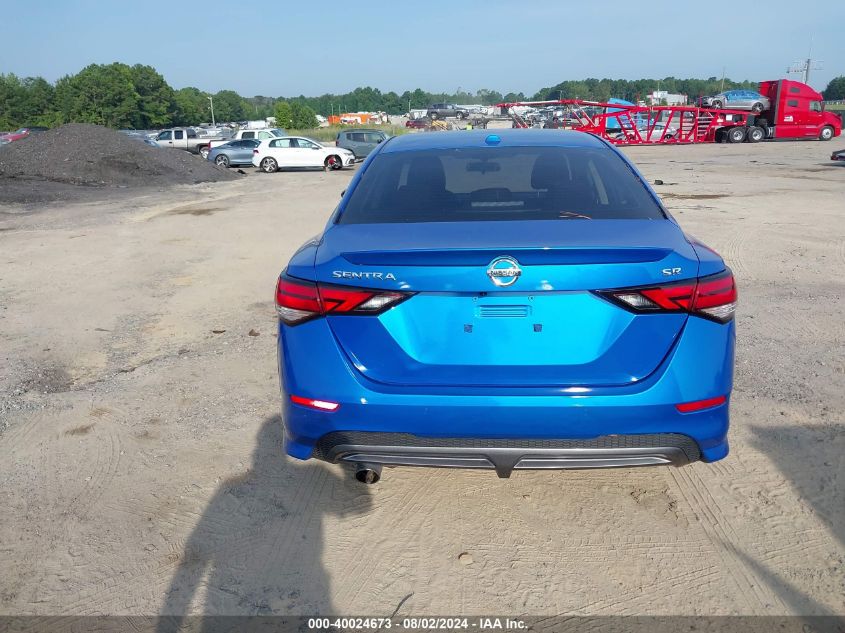 2021 Nissan Sentra Sr Xtronic Cvt VIN: 3N1AB8DV1MY304892 Lot: 40024673