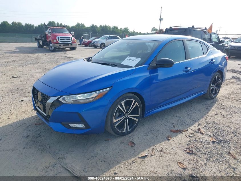 2021 Nissan Sentra Sr Xtronic Cvt VIN: 3N1AB8DV1MY304892 Lot: 40024673