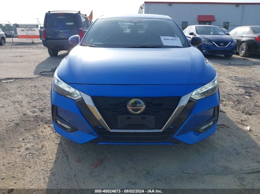 2021 Nissan Sentra Sr Xtronic Cvt VIN: 3N1AB8DV1MY304892 Lot: 40024673
