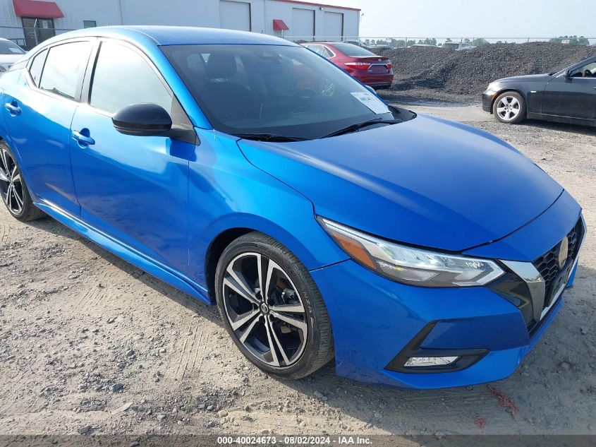 2021 Nissan Sentra Sr Xtronic Cvt VIN: 3N1AB8DV1MY304892 Lot: 40024673