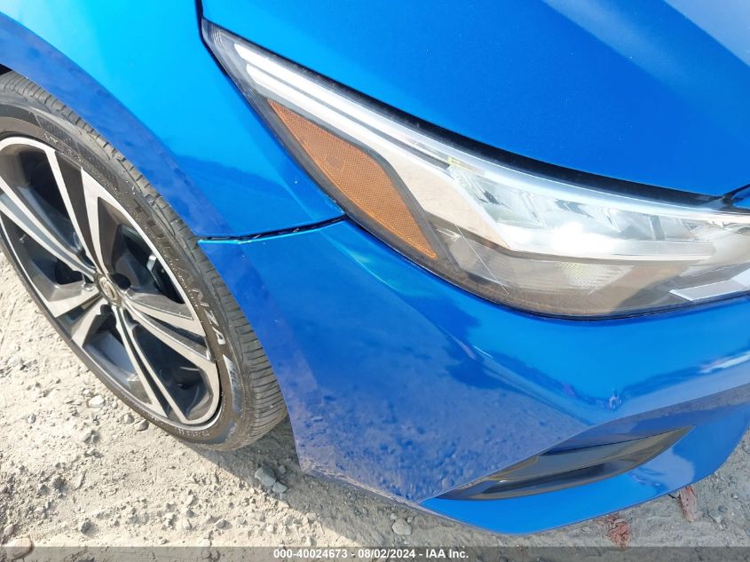 2021 Nissan Sentra Sr Xtronic Cvt VIN: 3N1AB8DV1MY304892 Lot: 40024673