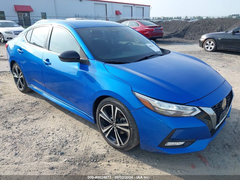 2021 Nissan Sentra Sr Xtronic Cvt VIN: 3N1AB8DV1MY304892 Lot: 40024673