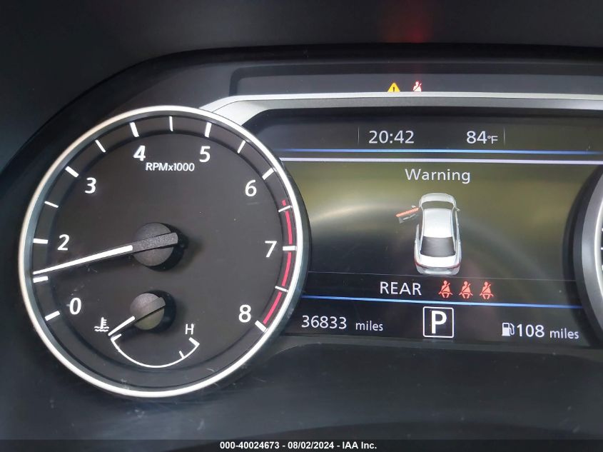 2021 Nissan Sentra Sr Xtronic Cvt VIN: 3N1AB8DV1MY304892 Lot: 40024673