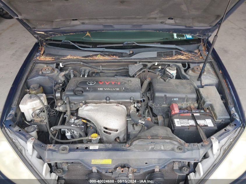 2005 Toyota Camry Le VIN: 4T1BE30K25U039889 Lot: 40024688