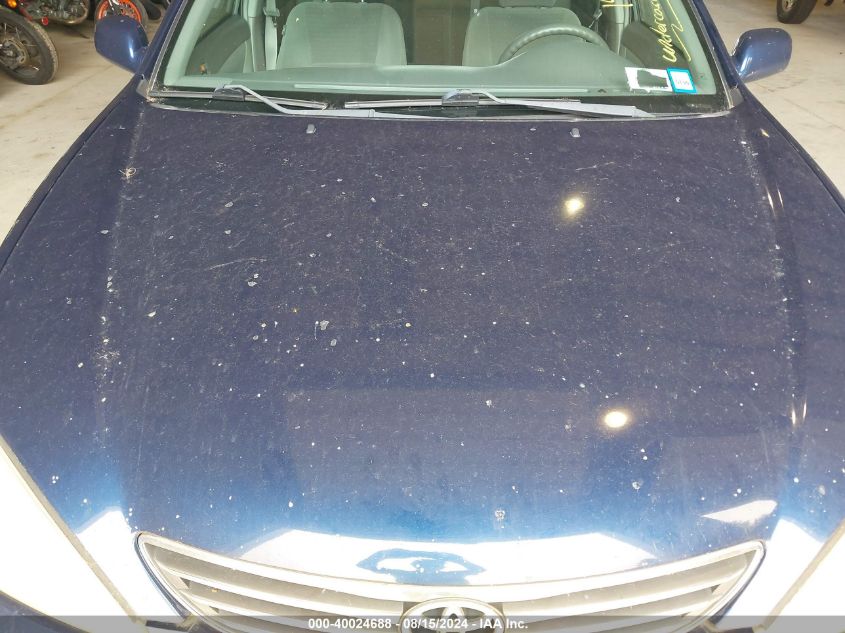 2005 Toyota Camry Le VIN: 4T1BE30K25U039889 Lot: 40024688