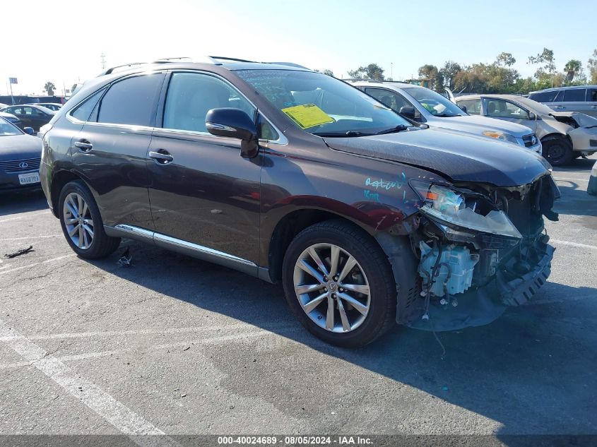 2013 Lexus Rx 450H VIN: JTJBC1BA9D2061561 Lot: 40024689