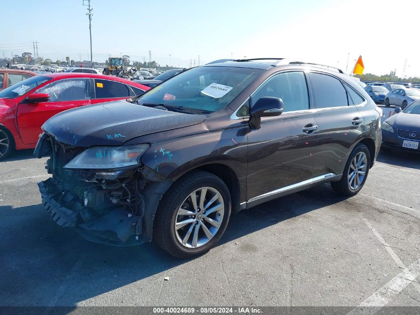 2013 Lexus Rx 450H VIN: JTJBC1BA9D2061561 Lot: 40024689