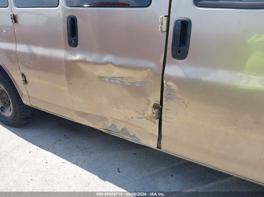 2012 Chevrolet Express 2500 Ls VIN: 1GAWGPFAXC1175992 Lot: 40024714