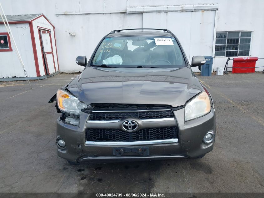 2010 Toyota Rav4 Limited VIN: 2T3DF4DV2AW039490 Lot: 40024739