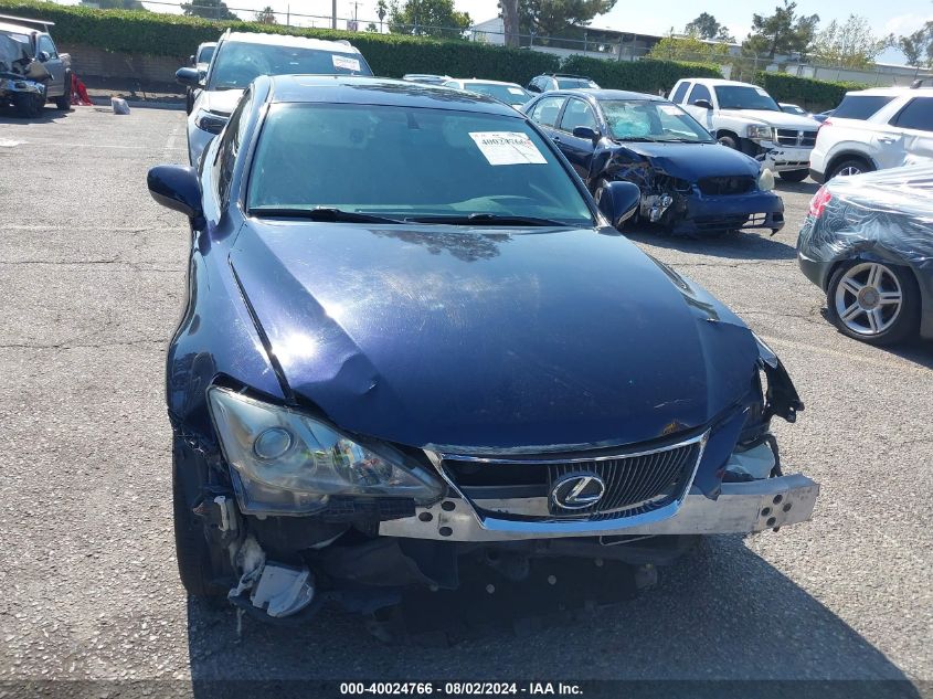 2008 Lexus Is 250 VIN: JTHBK262582076822 Lot: 40024766