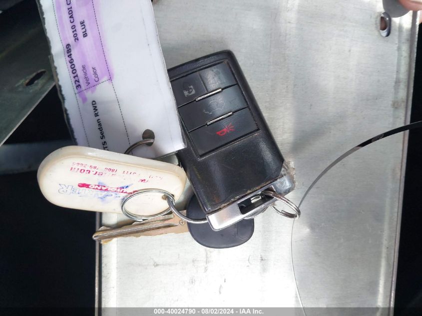 2010 Cadillac Cts Standard VIN: 1G6DA5EG9A0114200 Lot: 40024790