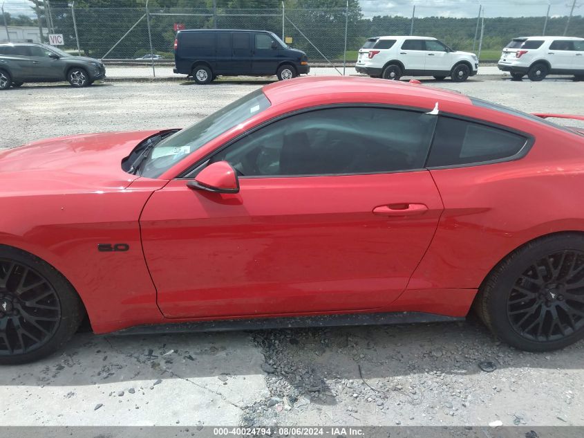 2019 Ford Mustang Gt Premium VIN: 1FA6P8CF3K5125476 Lot: 40024794