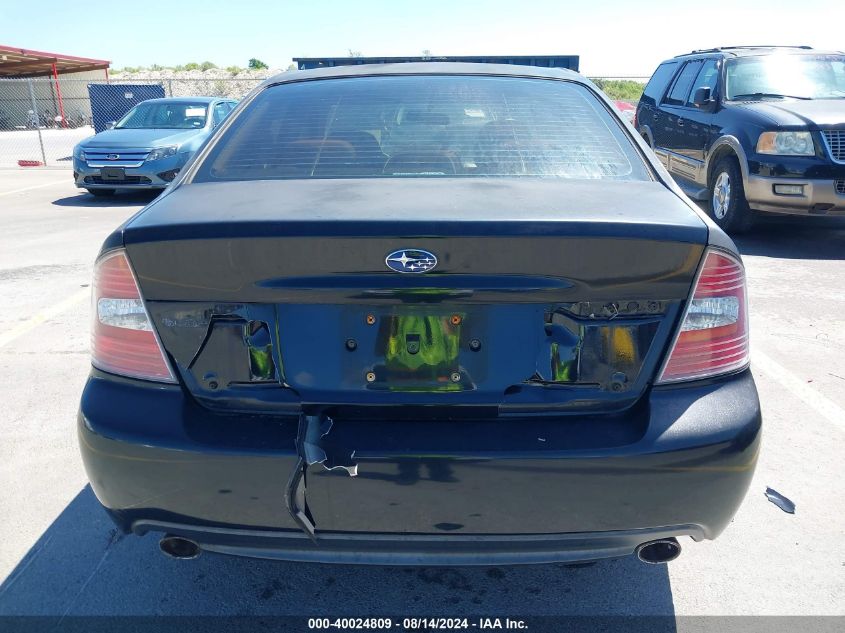 2005 Subaru Legacy 2.5I VIN: 4S3BL616X57227801 Lot: 40024809