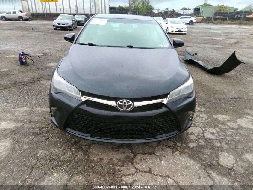 2015 Toyota Camry Xse V6 VIN: 4T1BK1FKXFU557187 Lot: 40024831