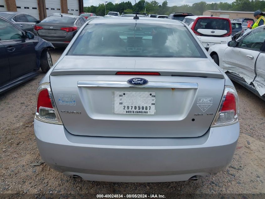 2009 Ford Fusion Sel VIN: 3FAHP08179R142859 Lot: 40024834