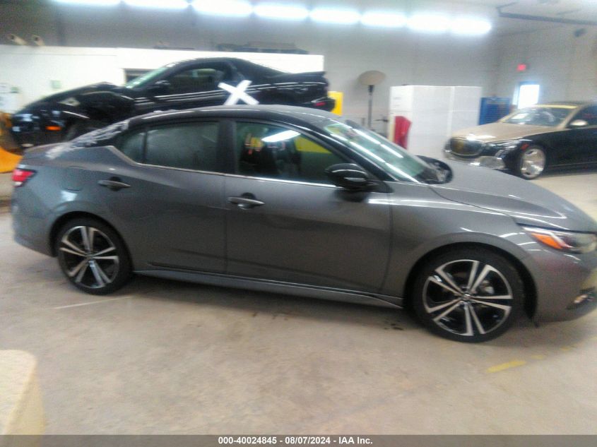 2022 Nissan Sentra Sr Xtronic Cvt VIN: 3N1AB8DV6NY227258 Lot: 40024845