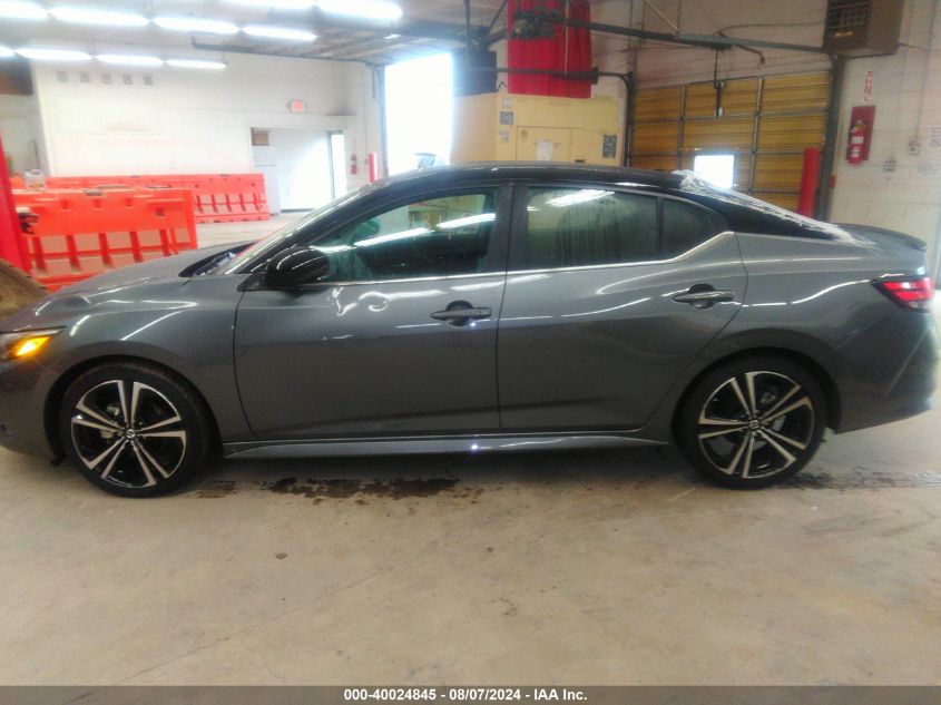 2022 Nissan Sentra Sr Xtronic Cvt VIN: 3N1AB8DV6NY227258 Lot: 40024845