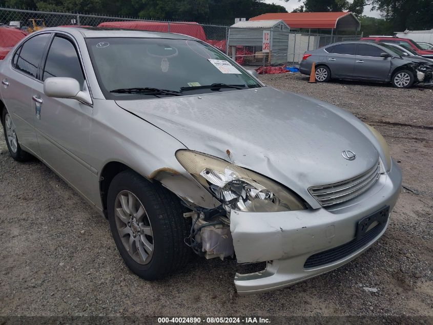 2004 Lexus Es 330 VIN: JTHBA30G840019047 Lot: 40024890