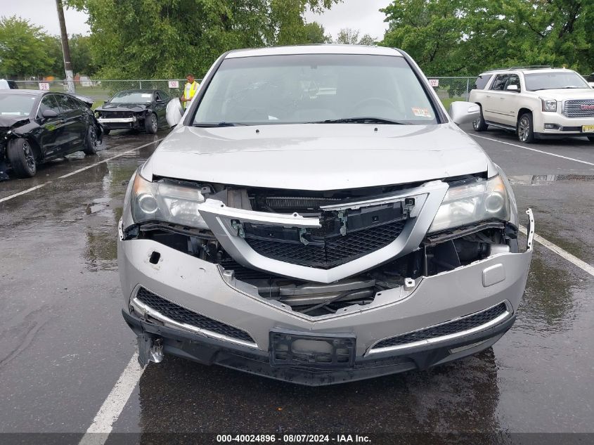 2013 Acura Mdx Advance Package VIN: 2HNYD2H67DH001878 Lot: 40024896