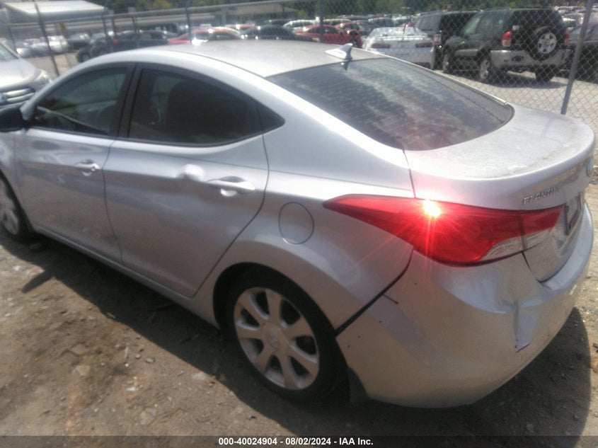 2013 Hyundai Elantra Gls/Limited VIN: KMHDH4AE3DU543008 Lot: 40024904