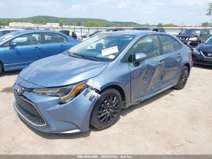 2020 Toyota Corolla Le VIN: JTDEPRAEXLJ088537 Lot: 40024906