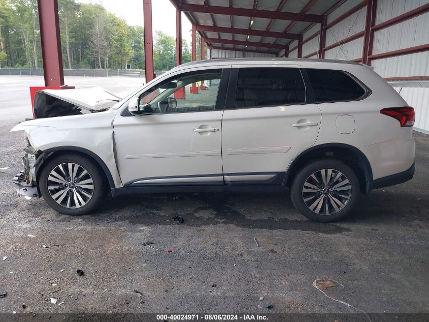 2019 Mitsubishi Outlander Sel VIN: JA4AZ3A30KZ021900 Lot: 40024971