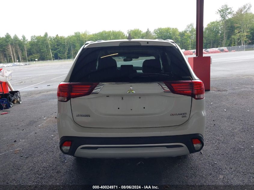 2019 Mitsubishi Outlander Sel VIN: JA4AZ3A30KZ021900 Lot: 40024971