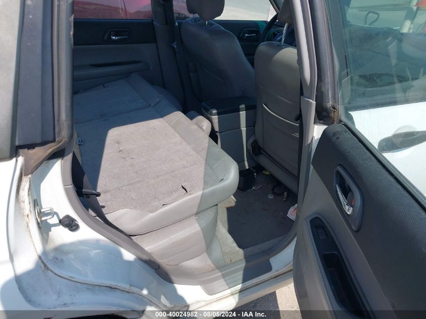 2003 Subaru Forester 2.5Xs VIN: JF1SG65613H706572 Lot: 40024982