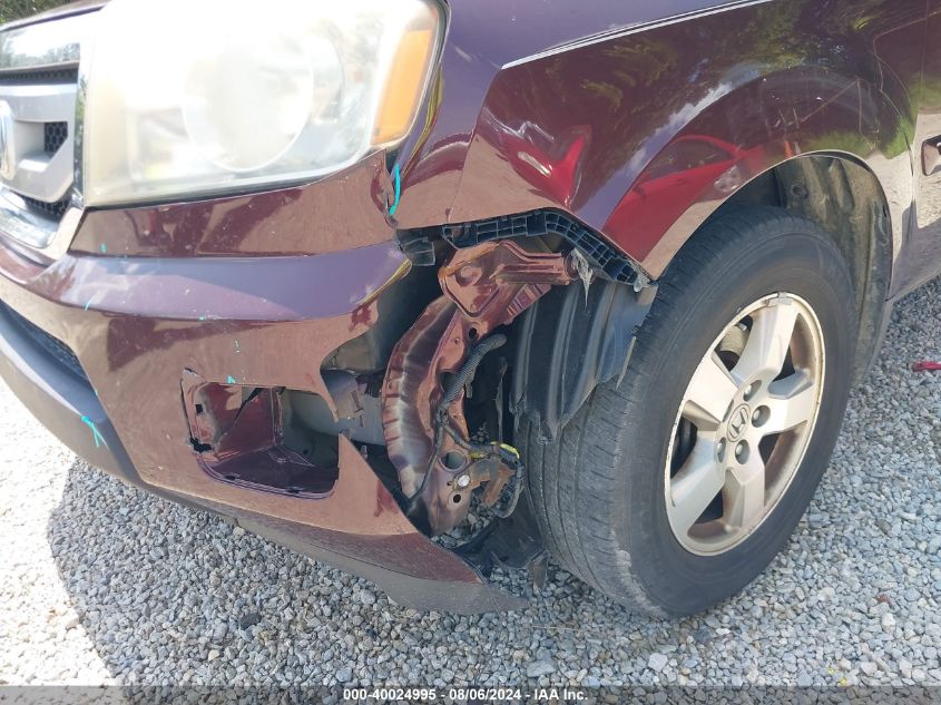 2011 Honda Pilot Ex VIN: 5FNYF4H44BB064420 Lot: 40024995