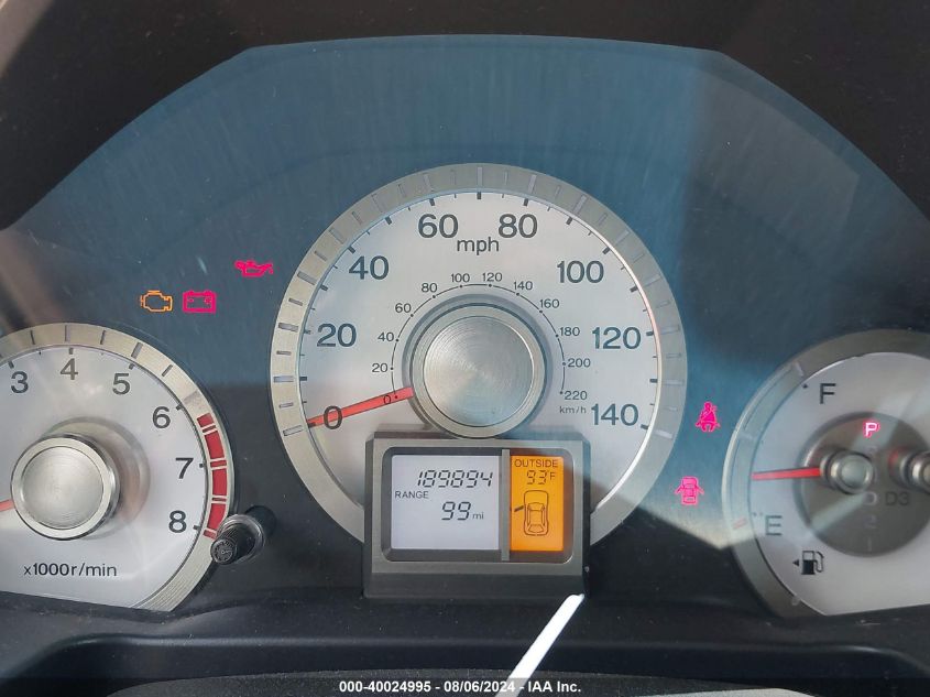 2011 Honda Pilot Ex VIN: 5FNYF4H44BB064420 Lot: 40024995