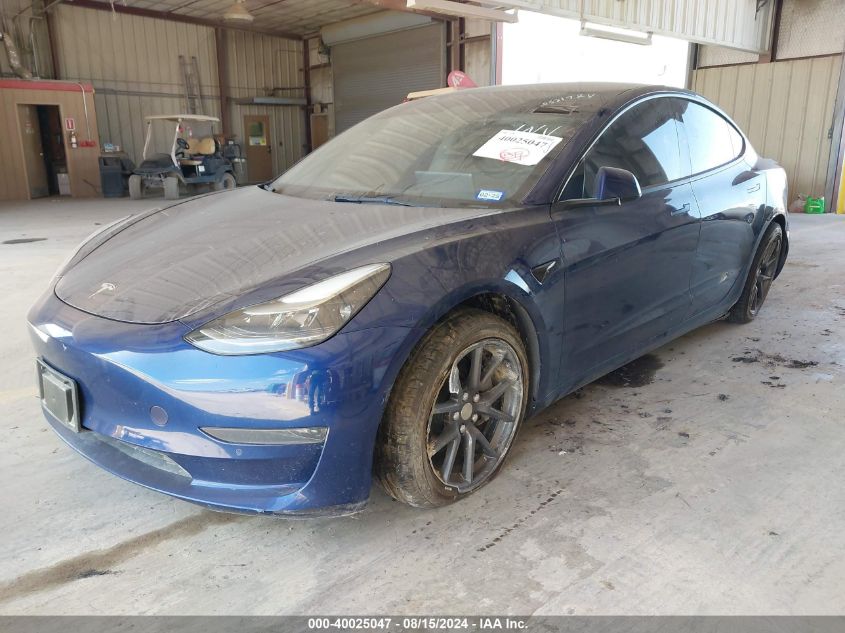 5YJ3E1EA1NF190597 2022 TESLA MODEL 3 - Image 2