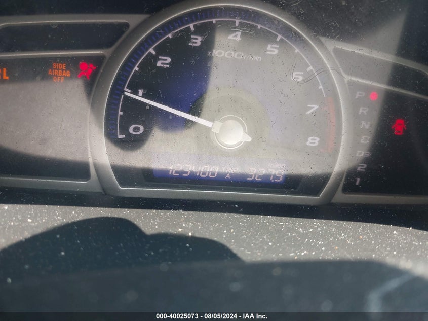 2009 Honda Civic Lx VIN: 2HGFA16579H326212 Lot: 40025073