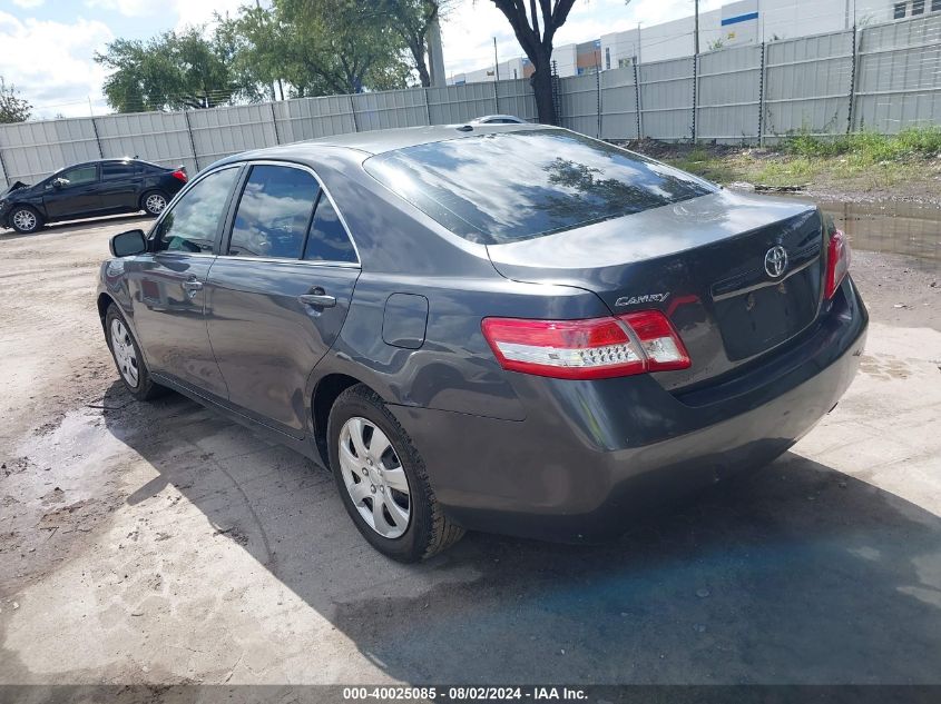 4T1BF3EK6BU636643 | 2011 TOYOTA CAMRY