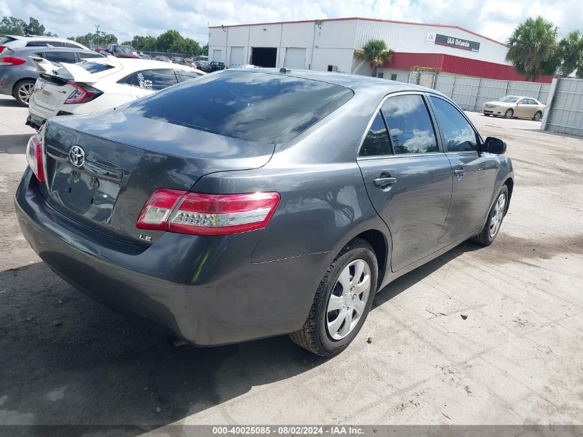 4T1BF3EK6BU636643 | 2011 TOYOTA CAMRY