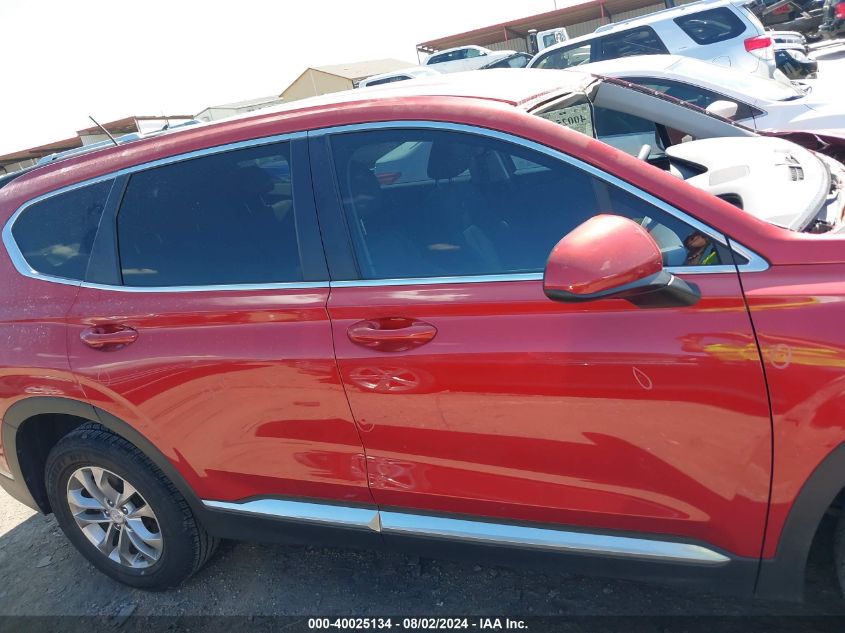 2020 Hyundai Santa Fe Se VIN: 5NMS23AD4LH173773 Lot: 40025134