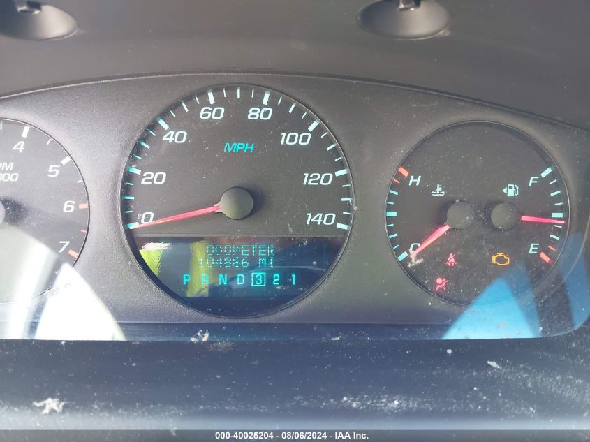 2011 Chevrolet Impala Police VIN: 2G1WD5EM2B1236222 Lot: 40025204