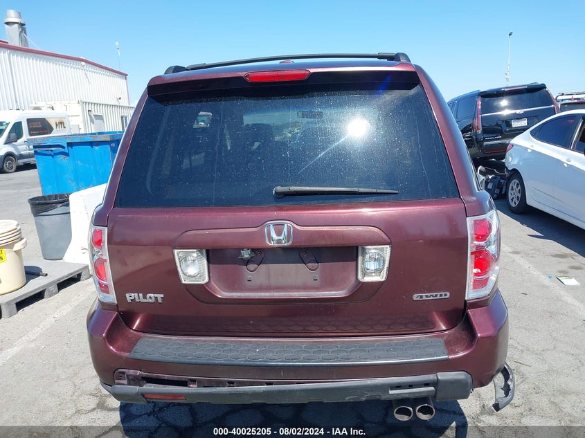 2008 Honda Pilot Ex-L VIN: 5FNYF18528B015958 Lot: 40025205