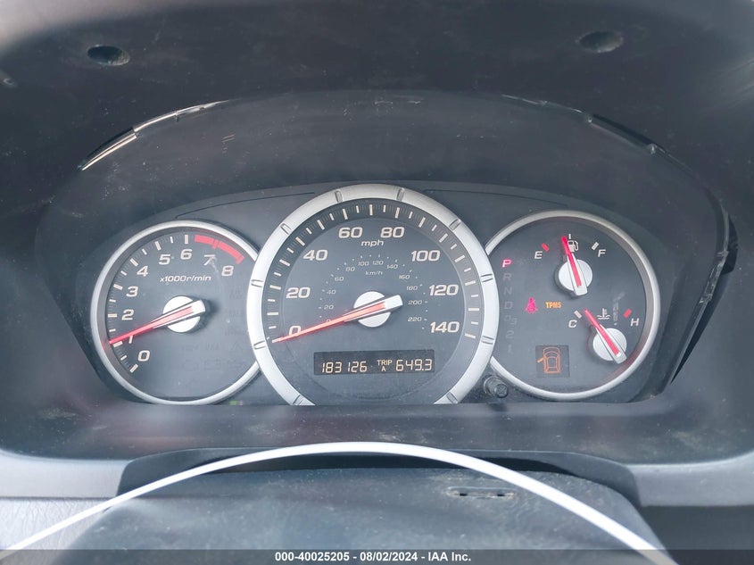 2008 Honda Pilot Ex-L VIN: 5FNYF18528B015958 Lot: 40025205