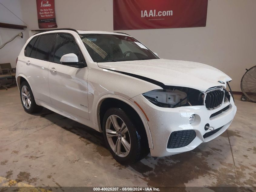 2015 BMW X5 xDrive35I VIN: 5UXKR0C57F0P05780 Lot: 40025207