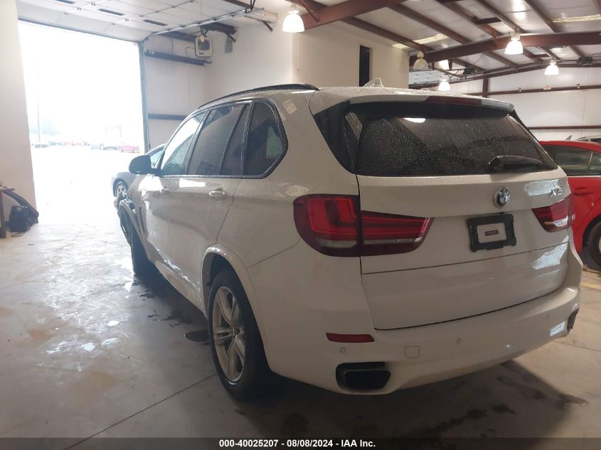 2015 BMW X5 xDrive35I VIN: 5UXKR0C57F0P05780 Lot: 40025207