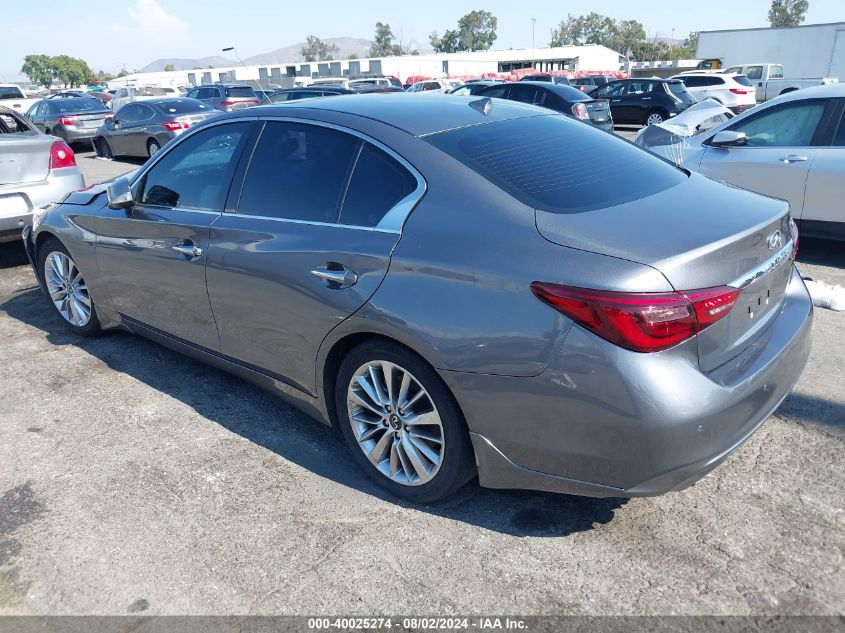 VIN JN1EV7BP4MM705900 2021 Infiniti Q50, Luxe no.3