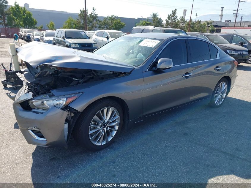 VIN JN1EV7BP4MM705900 2021 Infiniti Q50, Luxe no.2