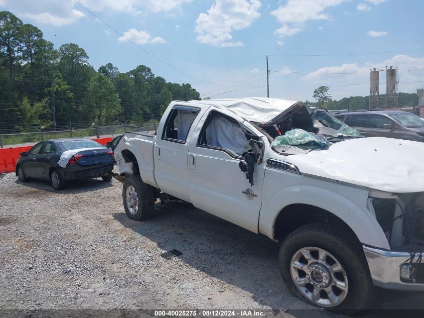 2012 Ford F-250 Lariat VIN: 1FT7W2BT1CEB13690 Lot: 40025275