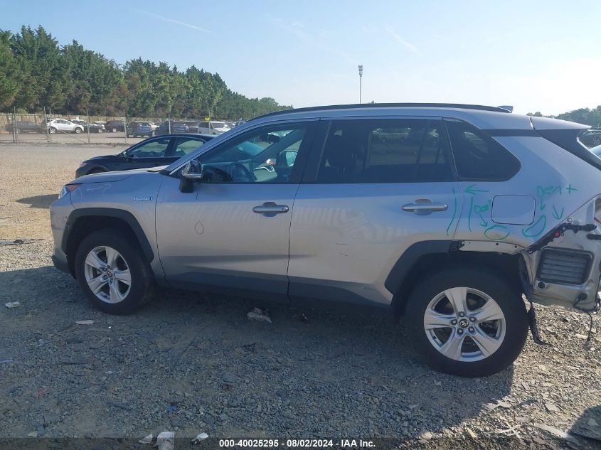 2021 Toyota Rav4 Hybrid Xle VIN: 4T3RWRFV4MU018967 Lot: 40025295