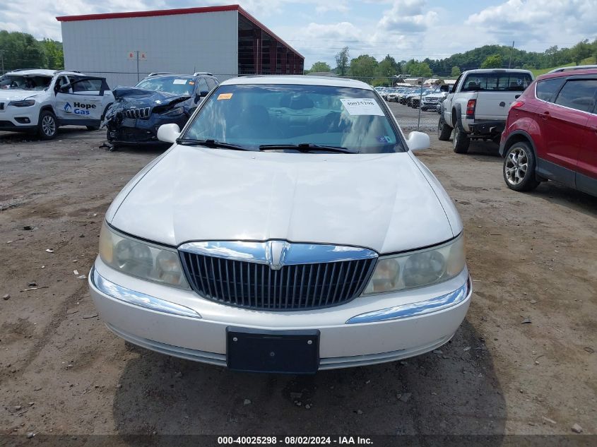 2001 Lincoln Continental VIN: 1LNHM97VX1Y720112 Lot: 40025298