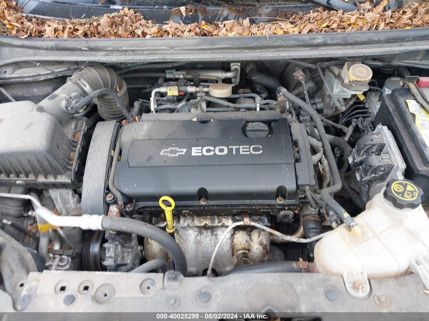 2012 Chevrolet Sonic Lt VIN: 1G1JC5SH5C4161946 Lot: 40025299